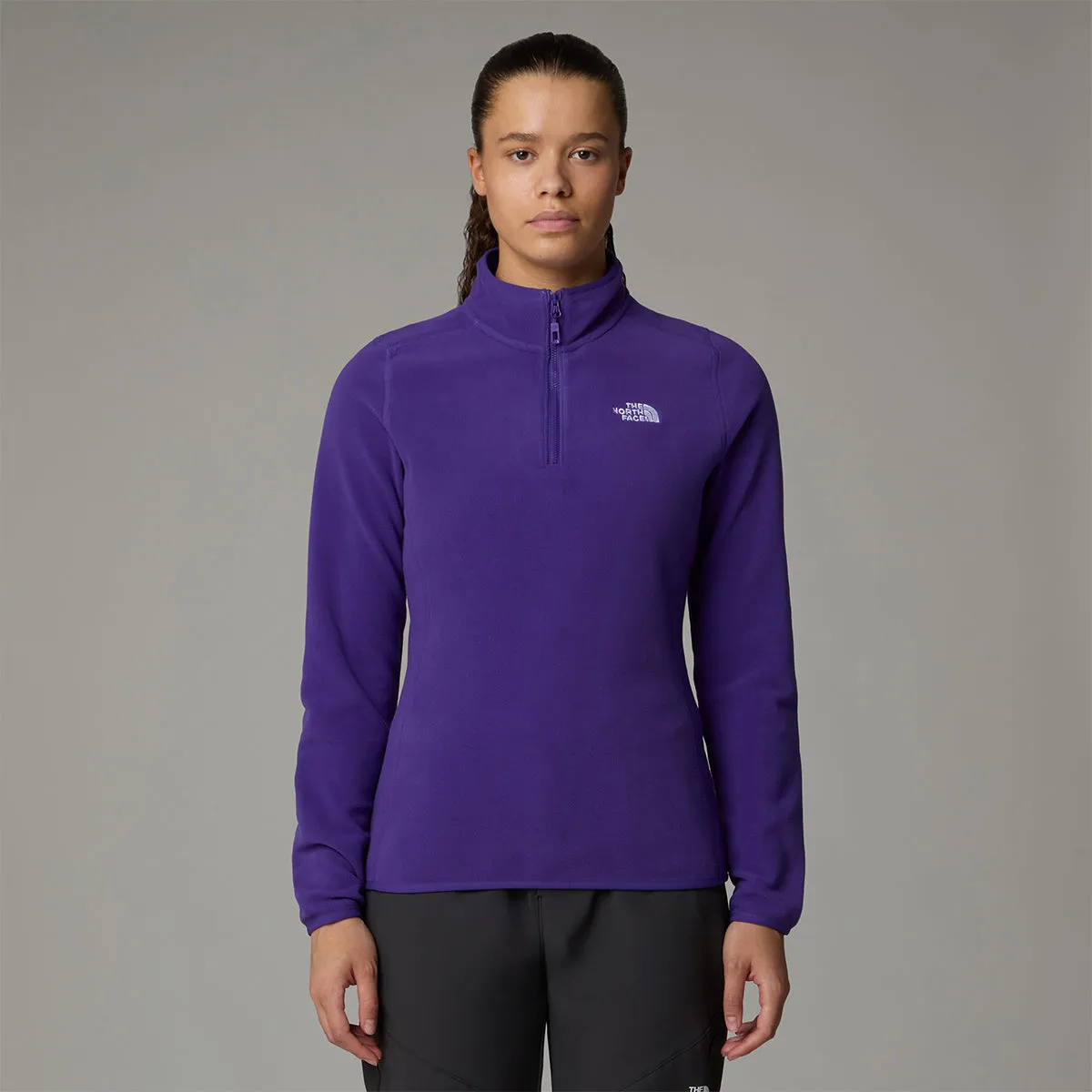 100 Glacier Quarter Zip Fleece - Peak Purple