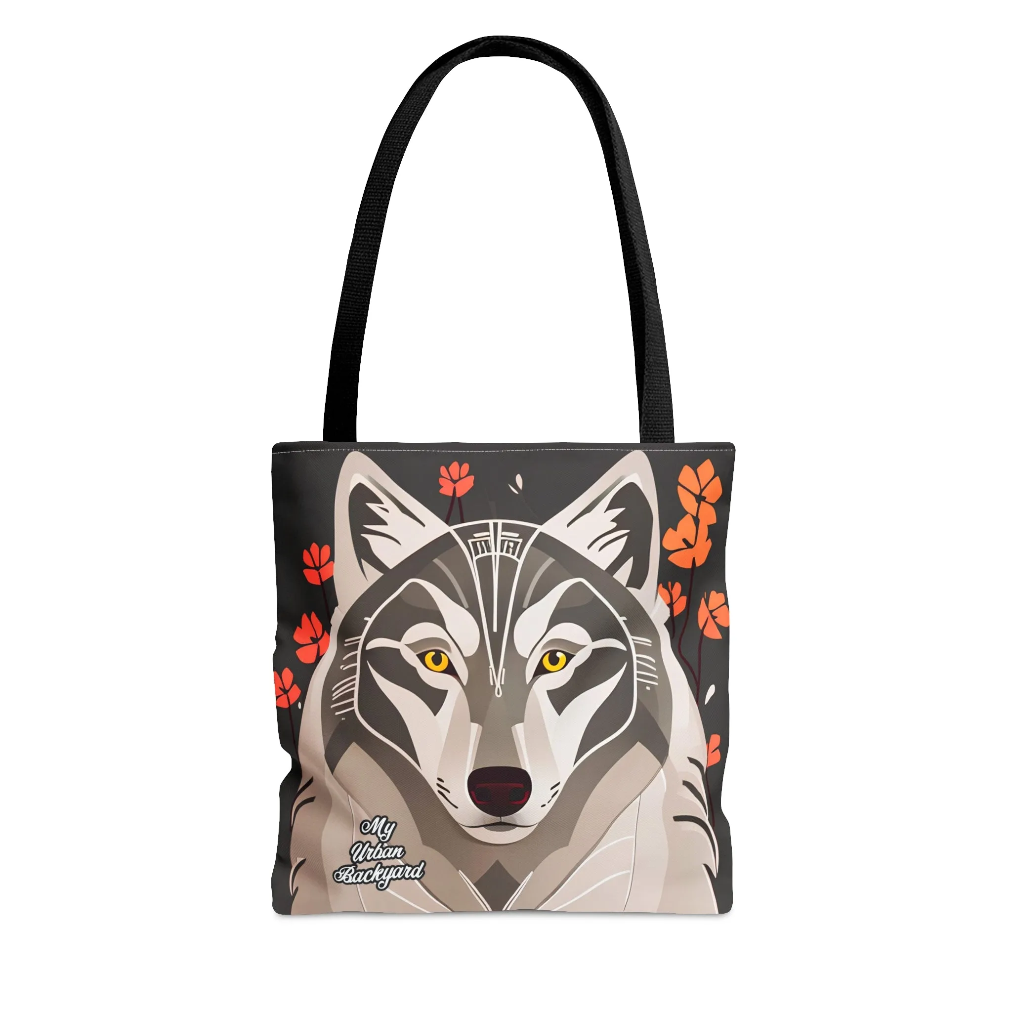 Art Deco Wolf, Tote Bag for Everyday Use - Durable and Functional