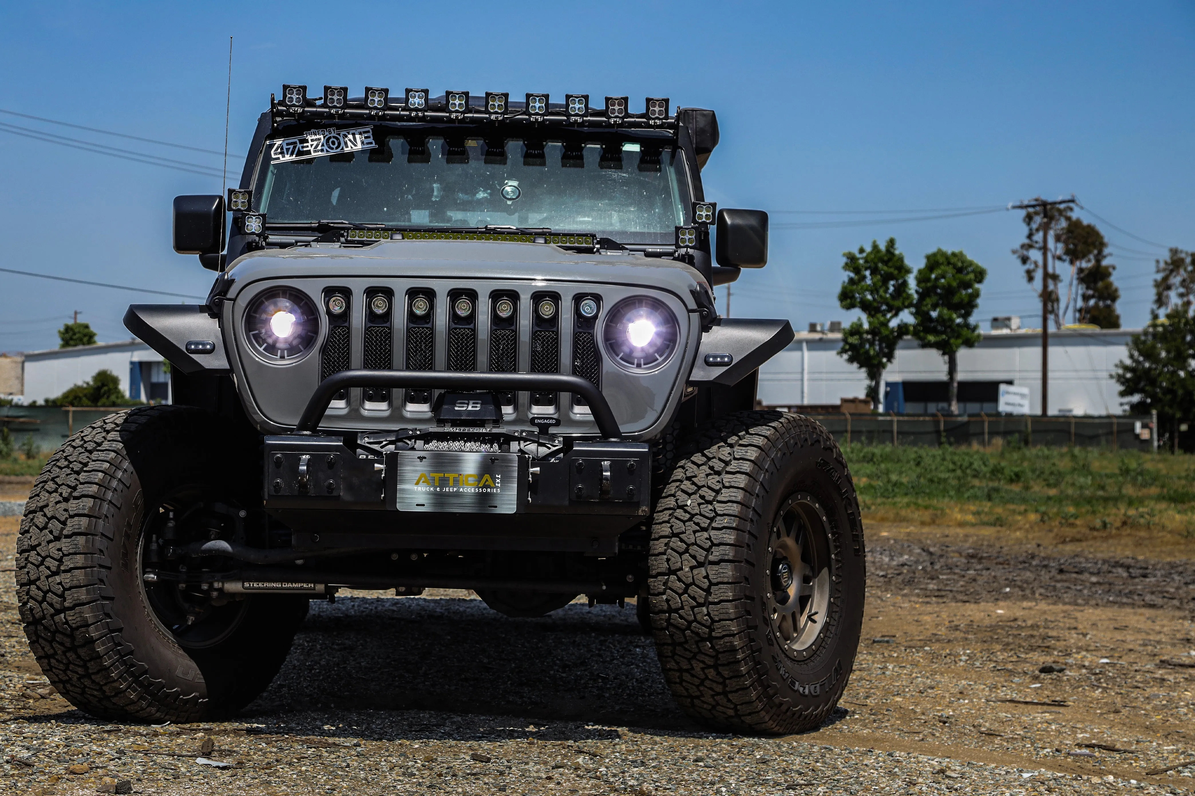 ATTICA 4x4 | Jeep Gladiator JT 2019-2023 Apex Series Front Bumper