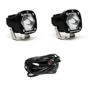 Baja Designs S1 Black LED Auxiliary Light Pod Pair - Universal