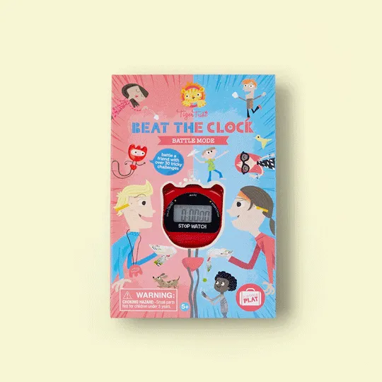 Beat the Clock Battle Mode - Kids Stopwatch Activity Set