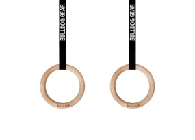 Bulldog Gear - Wooden Gymnastic Rings