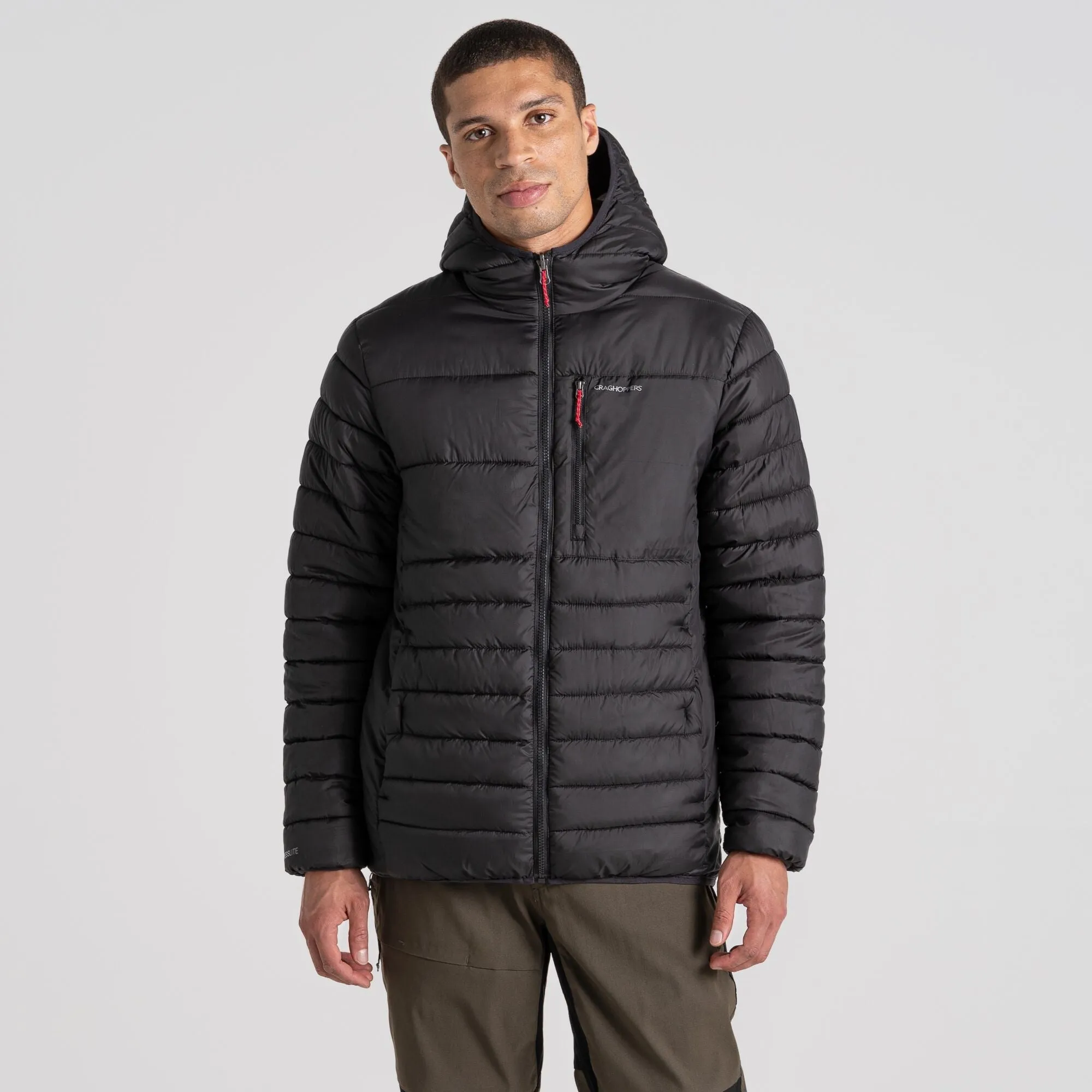 Craghoppers Mens Compresslite VIII Light Weight Hooded Jacket