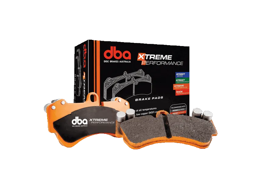 DBA DB7991XP Front brake pad set Xtreme Performance, Semi-met carbon fibre (4 pcs) for DODGE DAKOTA / RAM 2006 