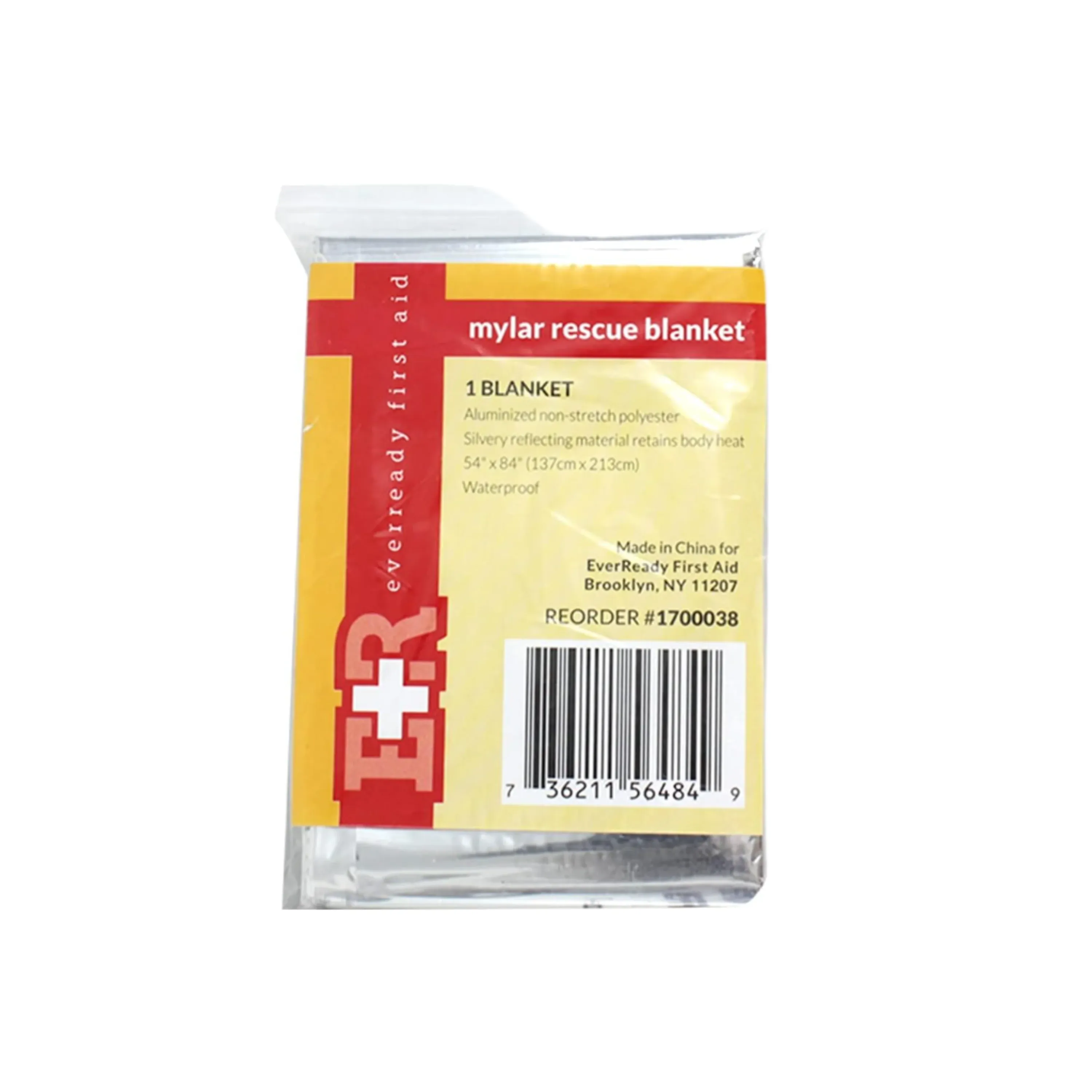 Ever Ready First Aid Emergency Mylar Thermal Blanket