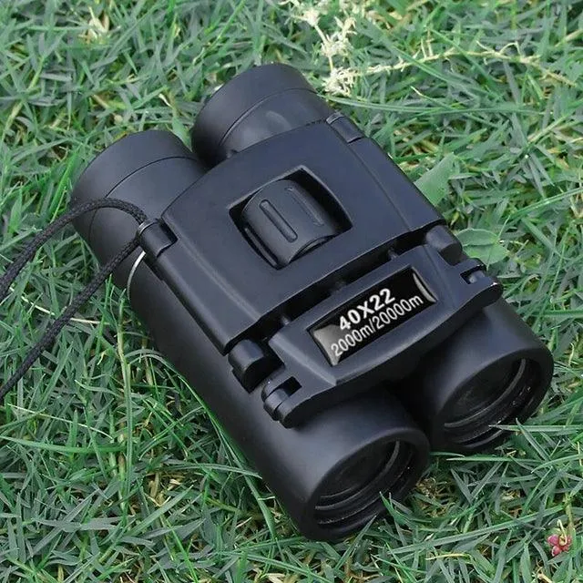 High-Definition 40x22 Binoculars - Compact Long-Range Telescope for Outdoor Adventures