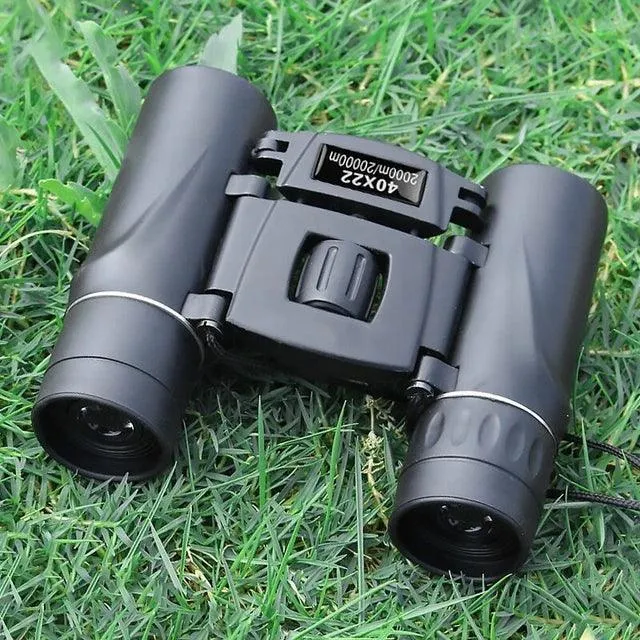 High-Definition 40x22 Binoculars - Compact Long-Range Telescope for Outdoor Adventures