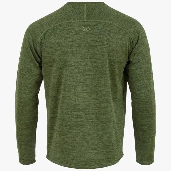 Highlander Crew Neck Sweater Leaf Green