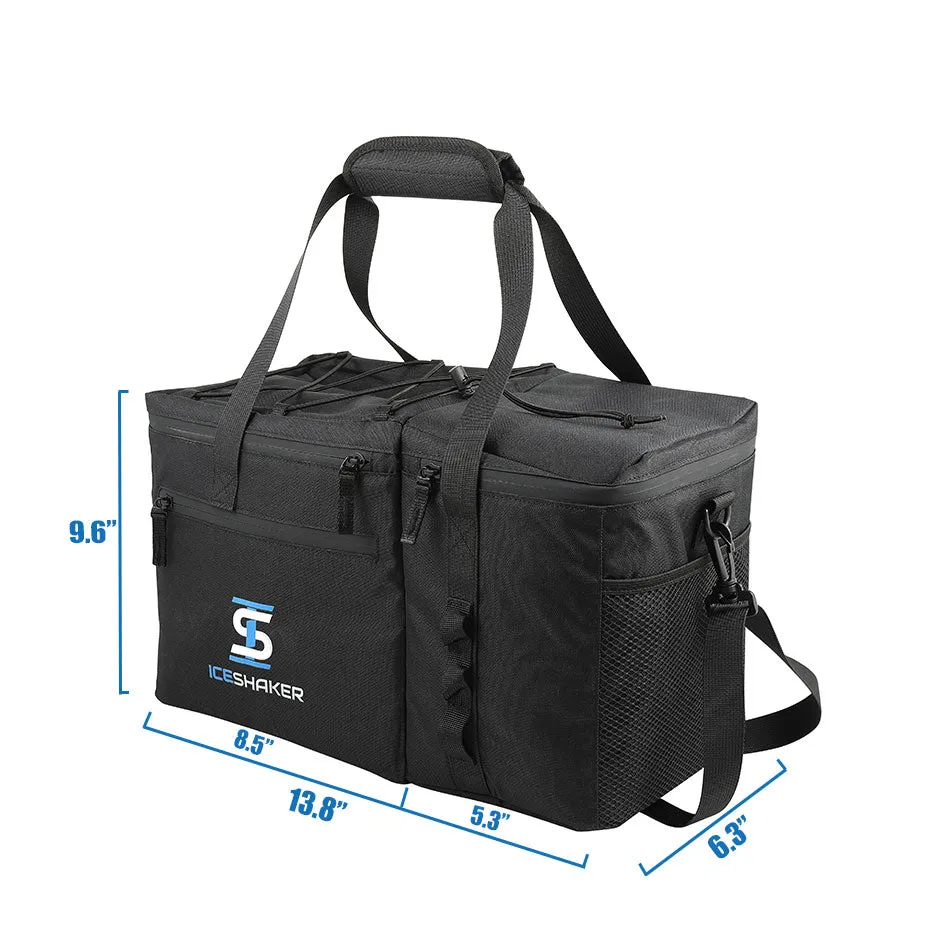 Ice Shaker Ultimate Bundle: Speaker Bottle & Duffel Bag