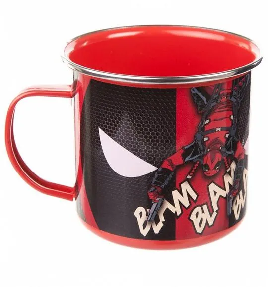 Marvel Deadpool Enamel Mug