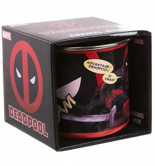 Marvel Deadpool Enamel Mug