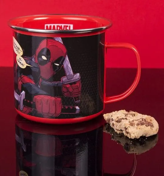 Marvel Deadpool Enamel Mug