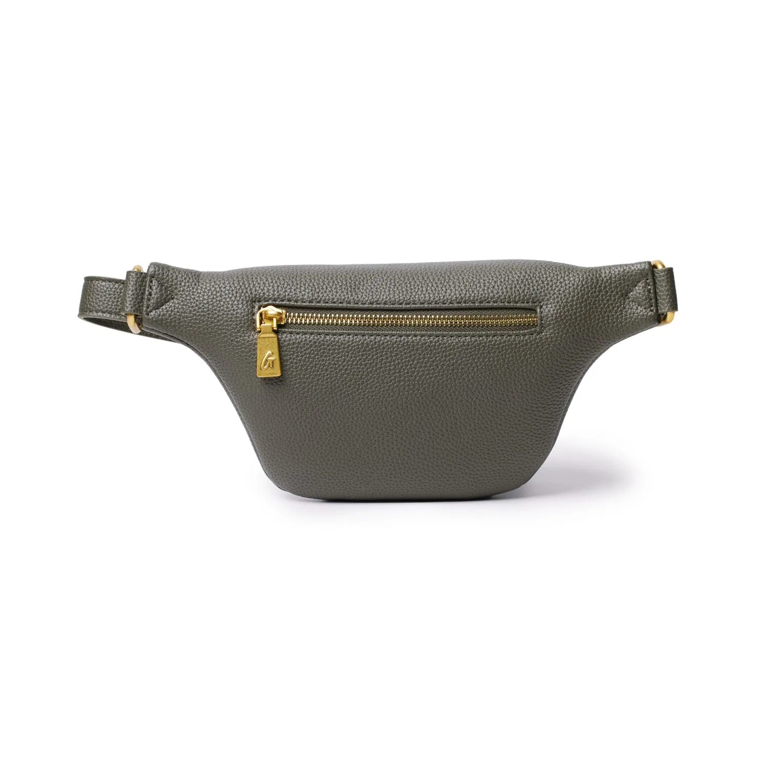 PEBBLE MINI FANNY PACK OLIVE GREEN