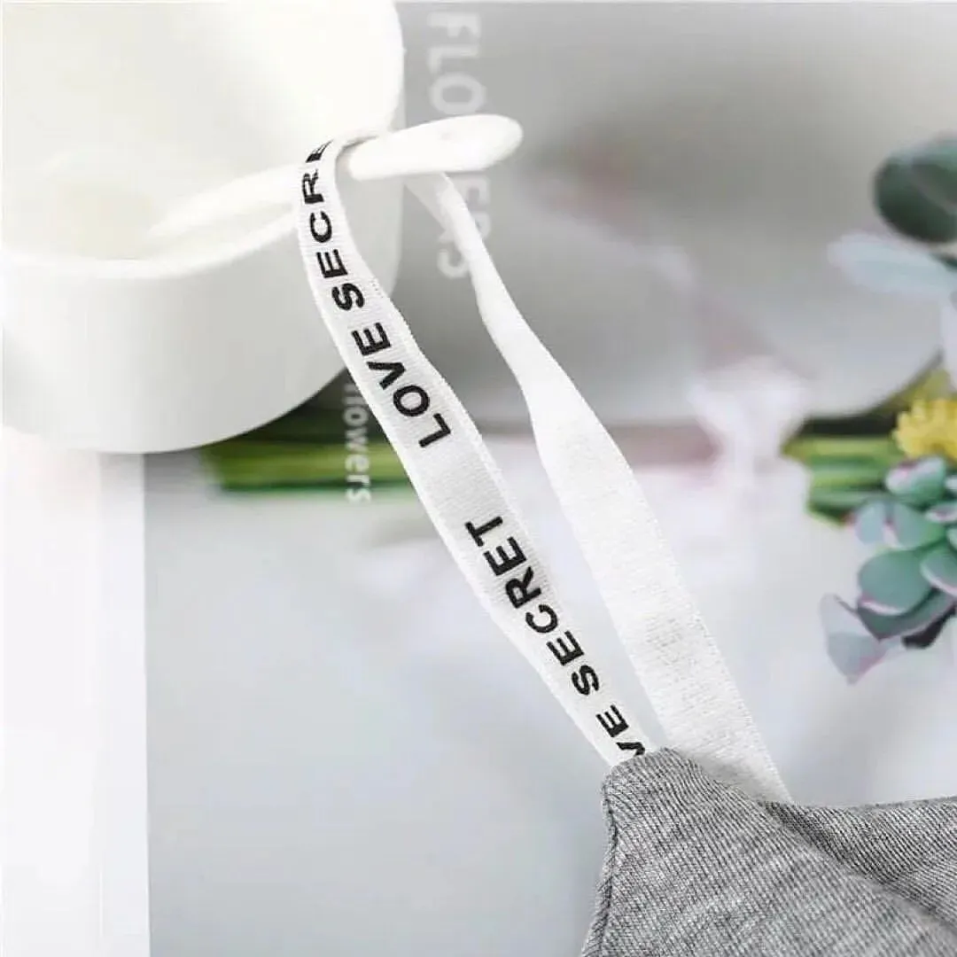 Push Up Active Bra Sport Top Underwear Letter Seamless Female Lingerie Fitness Crop Top Underwear Wire Free Bra For Summer