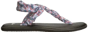 Sanuk Women's Yoga Sling 2 Grey Paradise Palms Sandals - Women's