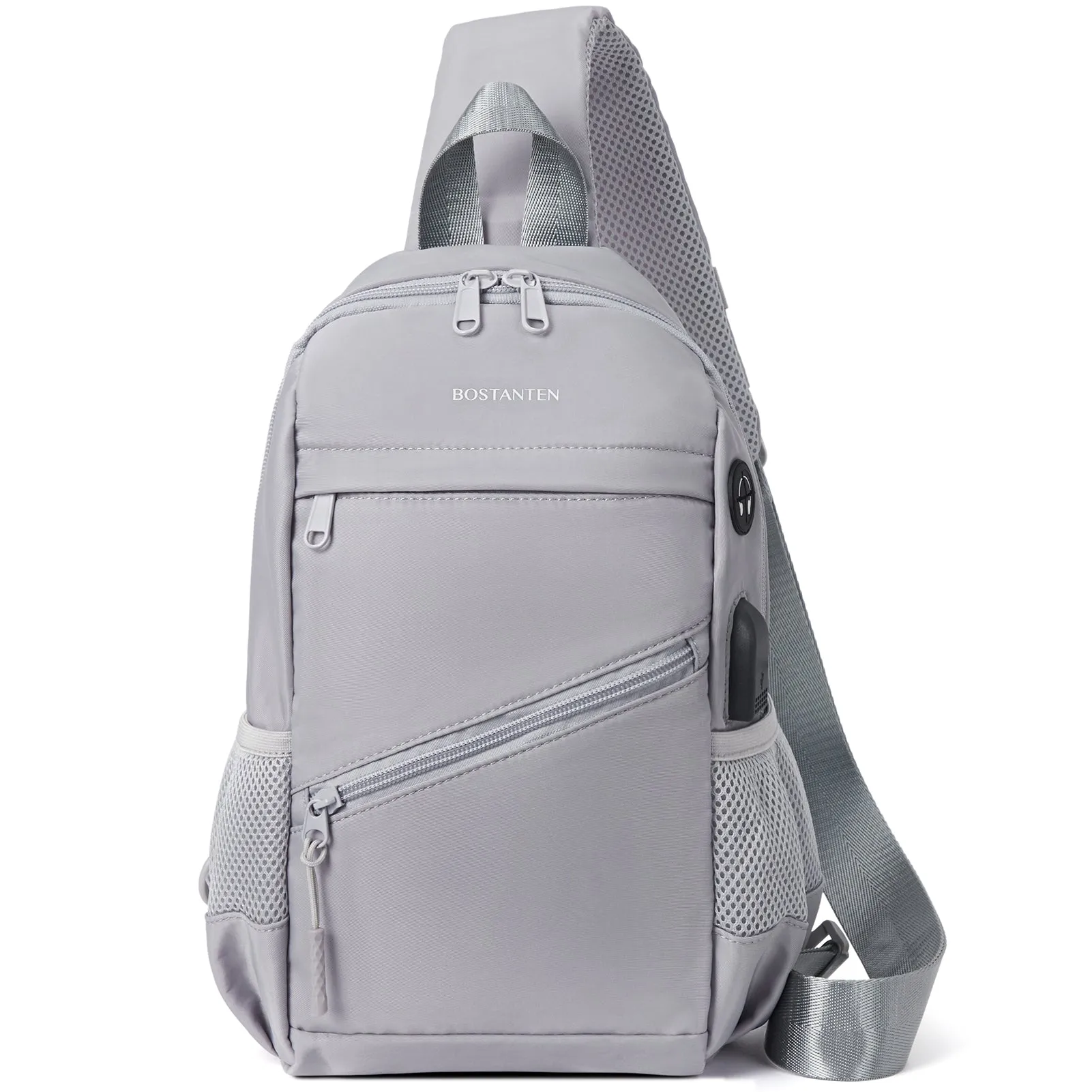 Travel Hands-Free with our Crossbody Sling Bag with USB Charging Port