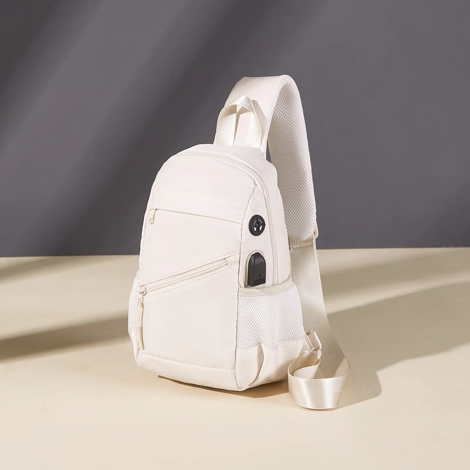 Travel Hands-Free with our Crossbody Sling Bag with USB Charging Port