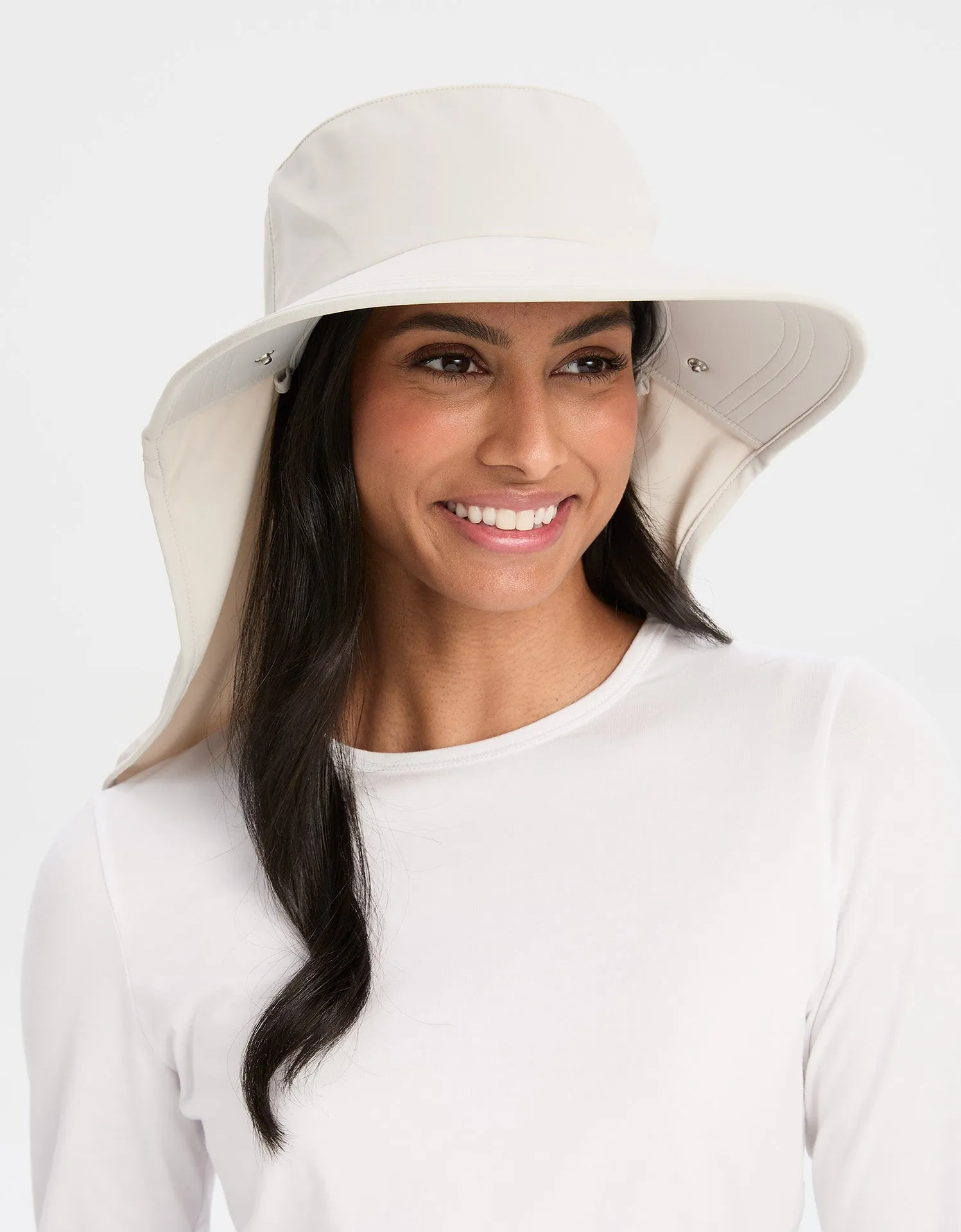 Ultimate Wide Brim Sun Hat with Face Protection UPF 50  (Legionnaire Style)