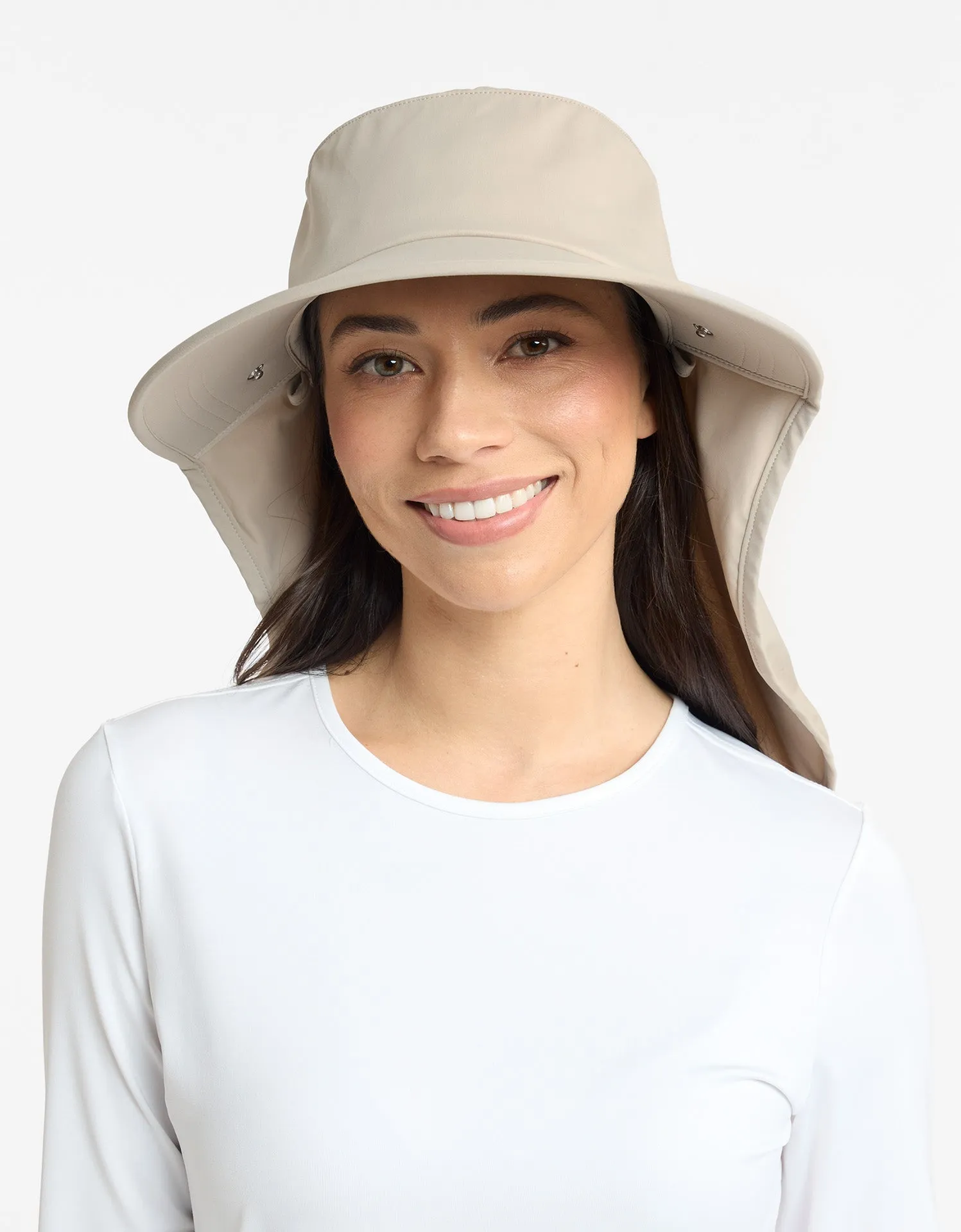 Ultimate Wide Brim Sun Hat with Face Protection UPF 50  (Legionnaire Style)