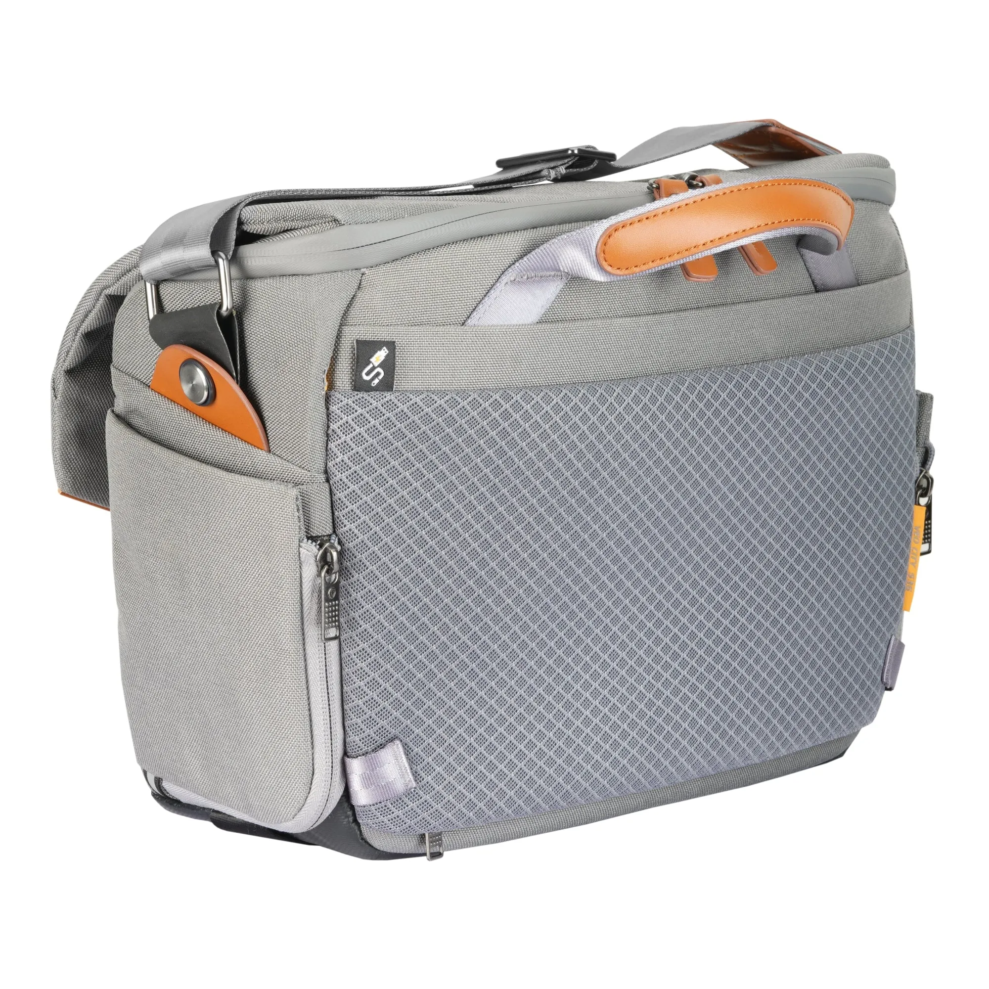 VEO CITY S36 Camera Shoulder Bag w/ Pouch - Gray