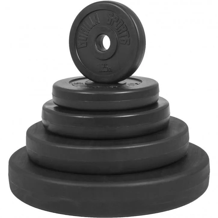 Vinyl Dumbbell Set 30KG (12 Plates)